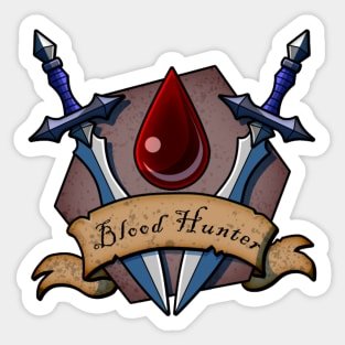 Blood Hunter Logo Sticker